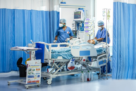 Healthcare Industry(Doctors at operation theater)